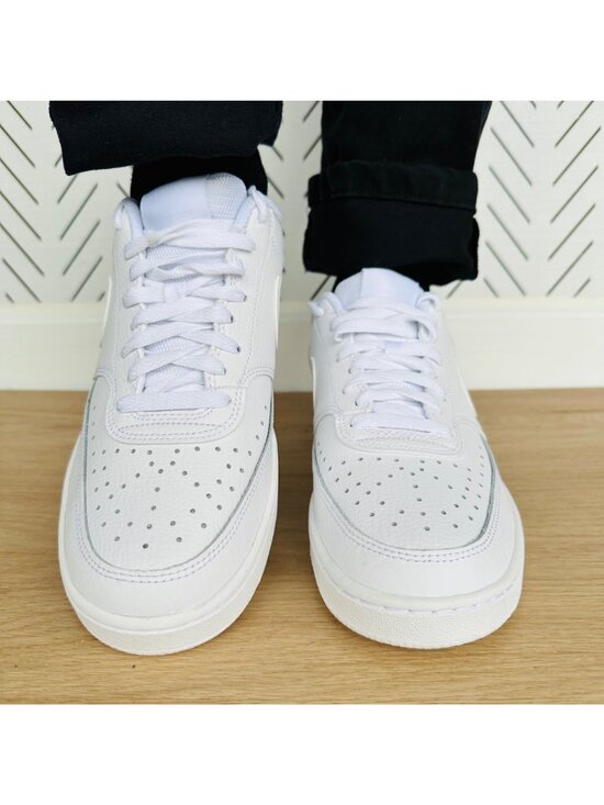 ⭐Nike Court Vision Low White Mens Shoes 8.5 Basketball Shoes Sneakers CD5463-100